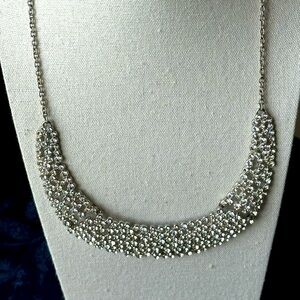 Charming Charlie Rhinestone Collar Necklace